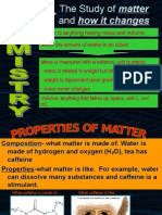 Classification of Matter