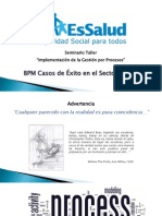 Expo 5 BPM Casos de Extio - Pedro Castañeda - GMD