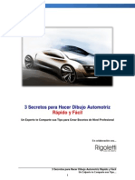 3 Secretos para Hacer Dibujo Automotriz Rapido y Facil