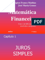 Juros Simples_Matemática Financeira