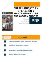 Charla de Transformadores - Enosa Tumbes Septiembre 2013