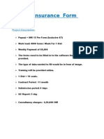 Health Insurance Form Filling