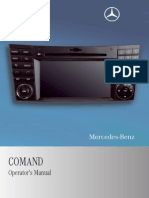 Mercedes-Benz M-Class 2009 – COMMAND Manual