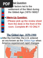 gilded age--the west