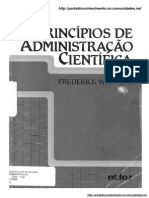 Taylor Principios de Administracao Cientifica