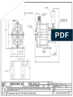 Industrial Pumps Data from March Pump Series BC-3CP-MD-AM Dimensional Drawing - PDF