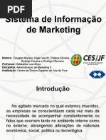 Sistema de Informação de Marketing