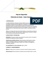 Hoja de Seguridad NaOH