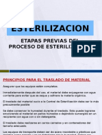 Esterilizacion Etapas Previas