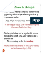 Faraday's Law of Electrolysis