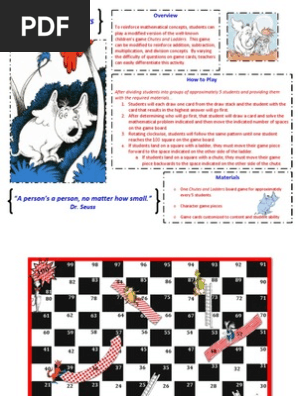 drseusschutesandladdersadditionsubtractiongame