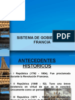  Sistema de Gobierno Francia