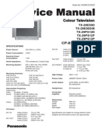 Panasonic TV TX29PS12 CP830FP