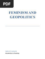 Feminism and Geopolitics: A Feminist Perspective