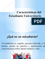 Caracteristicas Del Estudiante Universitario