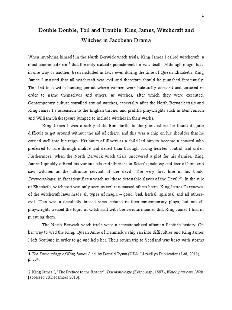 North Berwick Witch Trials | PDF | Witchcraft | James Vi And I