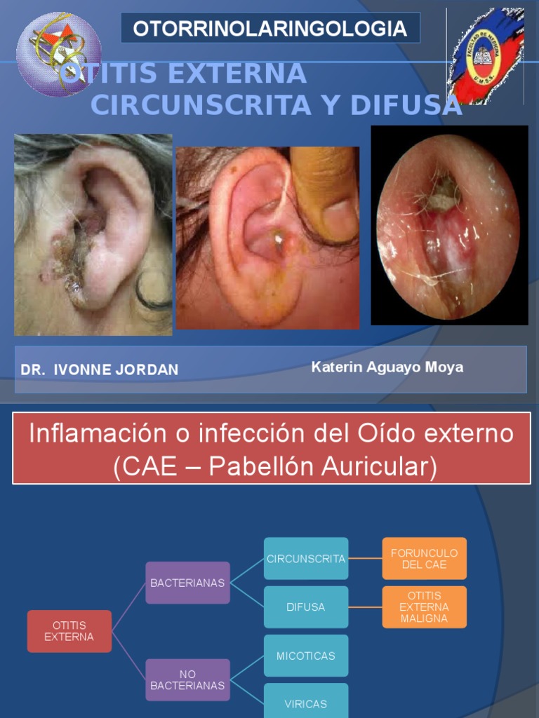 Otología: Otitis externa y media | PDF | Microbiología | Ciencias de la ...