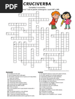 Cruciverba Per La Correttezza Ortografica: Digramma MB-MP