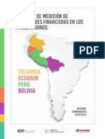 Encuesta de Medición de Capacidades Financieras Informe Comparativo 2014