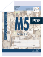 Matemática - 5º Ano - 1º Bimestre - 2015