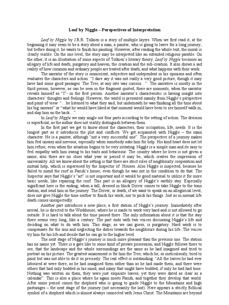 leaf by niggle pdf download