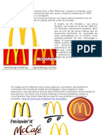 Evoluciín de La Imagen de McDonald's