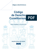 Código de Derecho Constitucional. España (BOE-042, Al 2014.07.14)