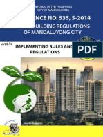 Mandaluyong Ordinance No. 535 - Green Building Regulations
