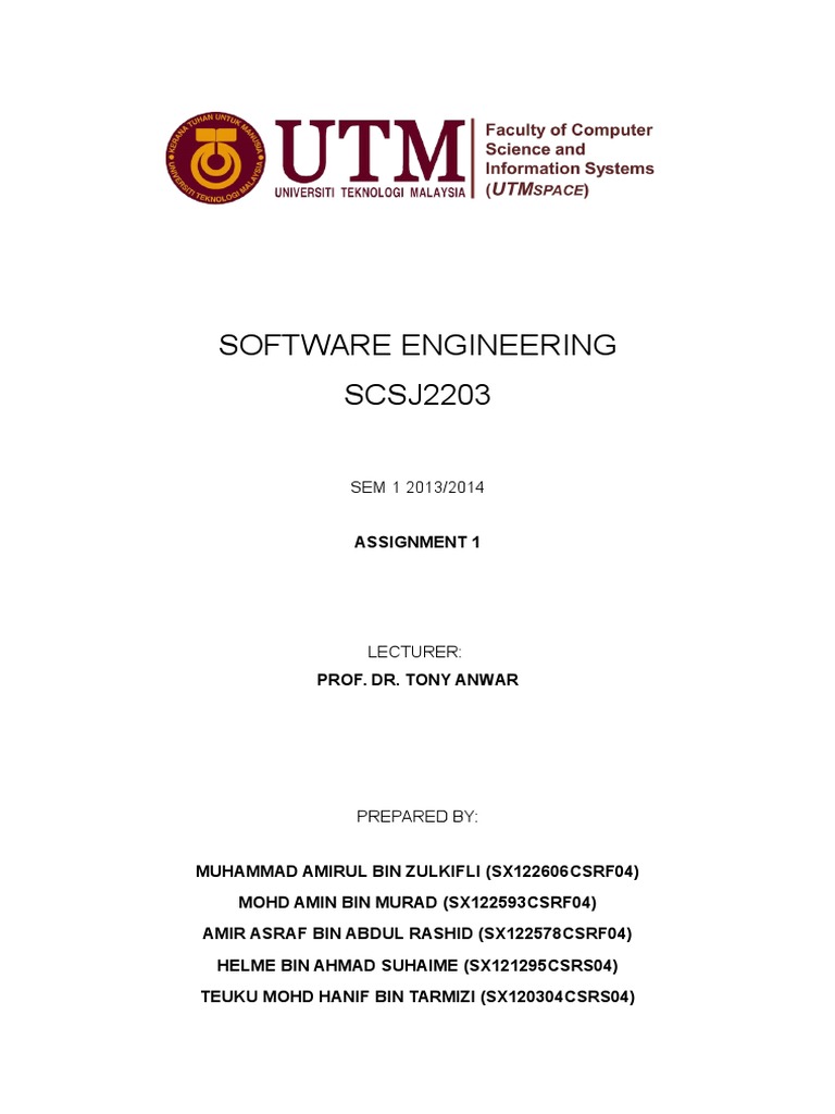 Software Engineering Process Fundamentals | PDF | Software Development ...