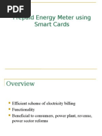 Download Prepaid Energy Meter using Smart Cardsppt by SrinijaRagi SN258570512 doc pdf