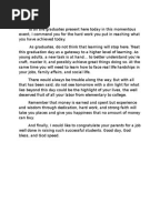 Sample Closing Remarks