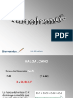 Halogenados: clasificación y nomenclatura