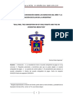 El Bullying La Convencin Sobre Los Derechos Del Nio y La Mediacin Escolar en La Argentina PDF