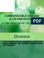 Communicable Disease & Its Prevention
