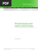 Private Equity and Debt in Real Estate