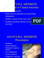 Giant Cell Arteritis (Temporal or Cranial Arteritis)