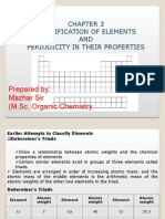 Classification of Elements AND Periodicity in Their Properties