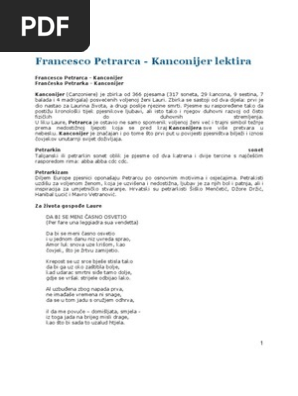 kanconijer lektira