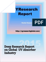 2015 Deep Research Report On Global UV Absorber Industry (Table of Contents)