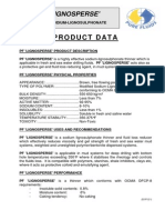 Product Data: PF 'Lignosperse'