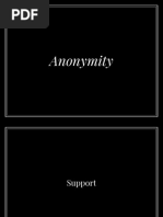 anonymity presentation