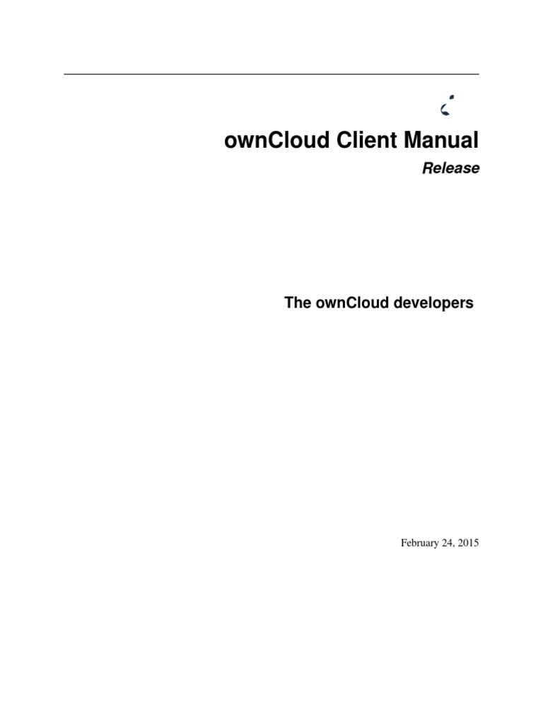 ownCloud Desktop Client Guide | PDF | Proxy Server | Operating System