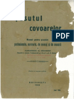 Tesutul Covoarelor Alexandrina Gheorghiu Bucuresti 1932