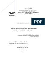 Inovação em Política Científica e Tecnológica Tese Maria Ester Soares Dal Poz