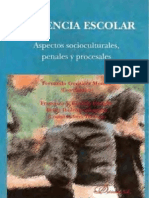 Violencia Escolar - Aspectos Socioculturales, Penales y Procesales - Gonzalez Montes, Fernando(CB)