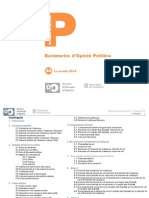 Primera Oleada de 2015 Del Centre D'estudis D'opinió PDF