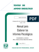 Manual para Elaborar los Informes Psicol+_gicos - Blanca Elena Mancilla G+_mez -TAD - 7-_ Sem-b (2)