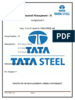 Financial Management - II: Assignment-I