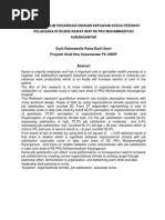 Download Jurnal Kesehatan Hubungan Iklim Organisasi Dengan Kepuasan Kerja Perawat Pelaksana Di Ruang Rawat Inap by LestariHandnaura SN258602479 doc pdf
