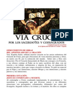 Via Crucis Por Los Sacerdotes y Los Consagrados